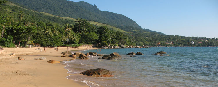 Praia do Julião - lado sul de Ilhabela